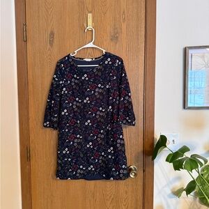 SEASALT CORNWALL Floral Navy Women's Mini Dress